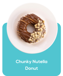 Chunky Nutella Donut