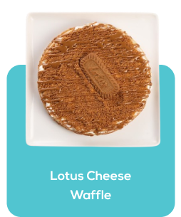 Lotus Cheese Waffle